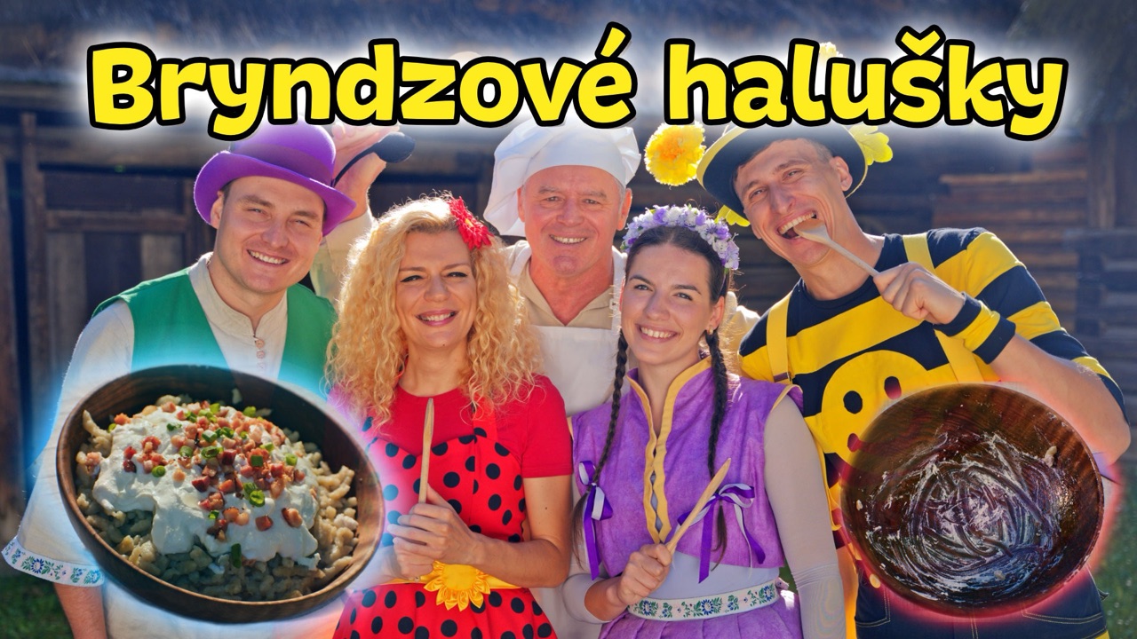 Smejko a Tanculienka – pesnička Bryndzové halušky z CD Z rozprávky do rozprávky